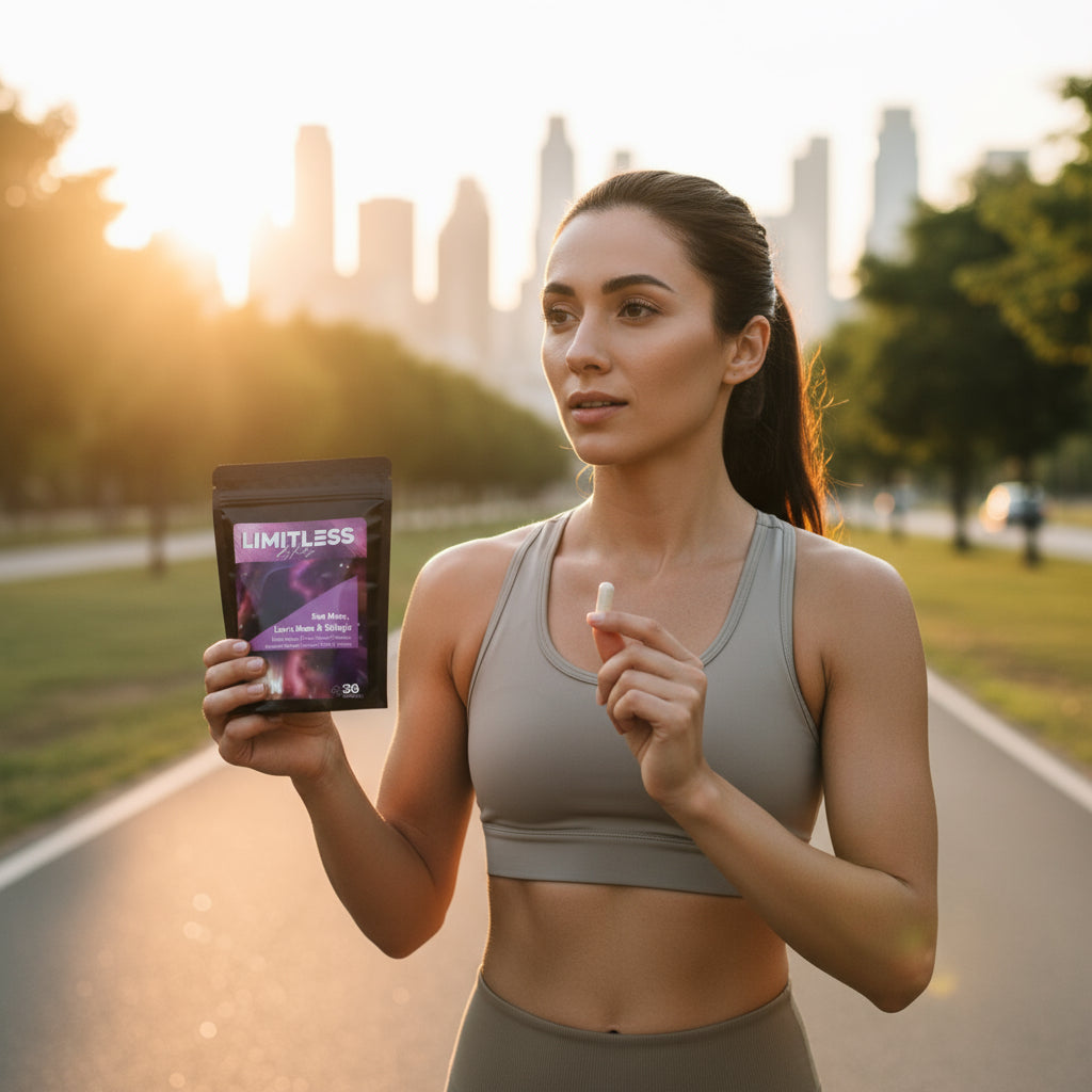 💊 Limitless By Patsys Capsules – Sea Moss, Lion’s Mane & Shilajit Blend