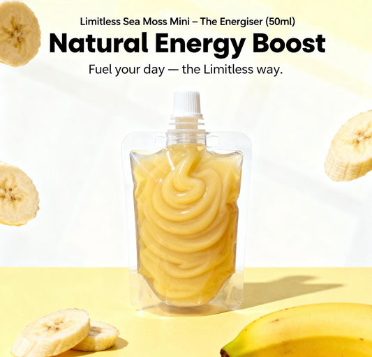 🧪 Limitless Sea Moss Mini – The Trial Shot (50ml)