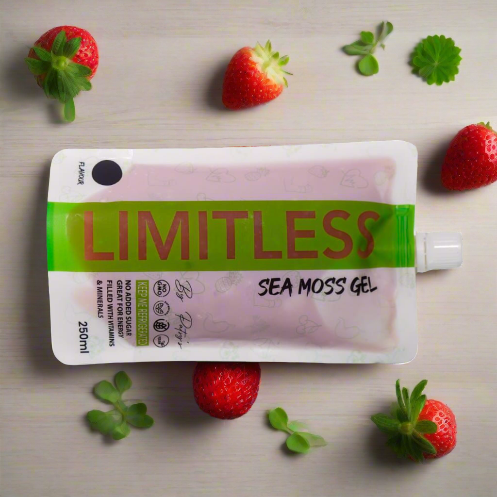 LIMITLESS BY PATSYS® STRAWBERRY SEA MOSS GEL