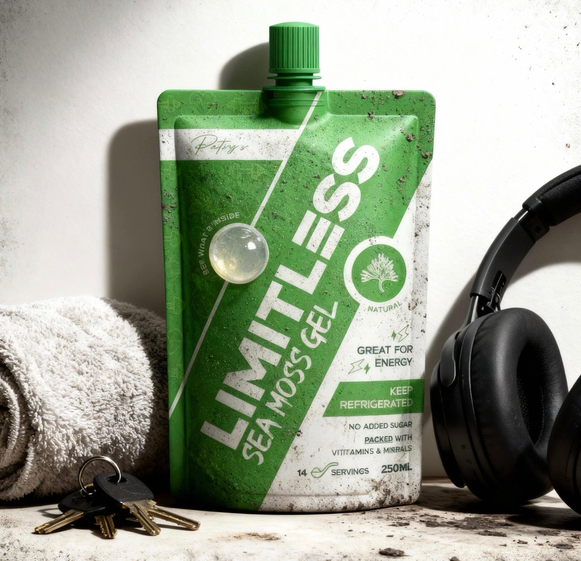 🌱 Limitless Natural Sea Moss Gel 250ML — The Foundation