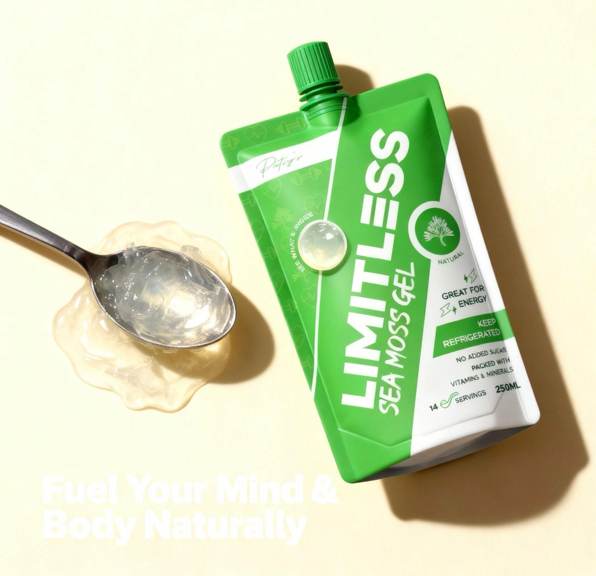 🌱 Limitless Natural Sea Moss Gel 250ML — The Foundation