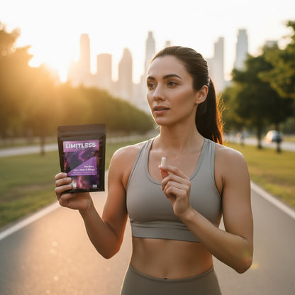 💊 Limitless By Patsys Capsules – Sea Moss, Lion’s Mane & Shilajit Blend
