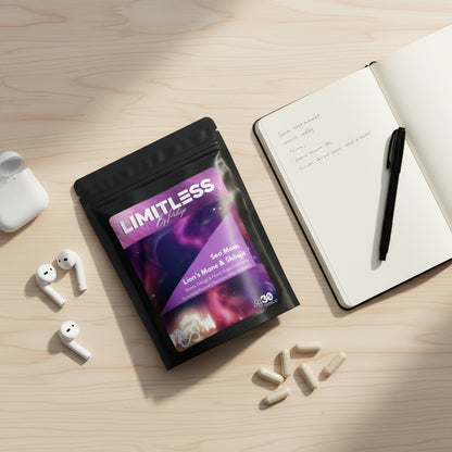 💊 Limitless By Patsys Capsules – Sea Moss, Lion’s Mane & Shilajit Blend