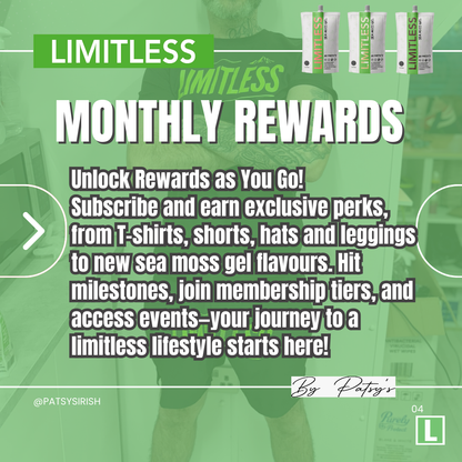 LIMITLESS SUBSCRIPTION - X4 250ML SACHETS MONTHLY