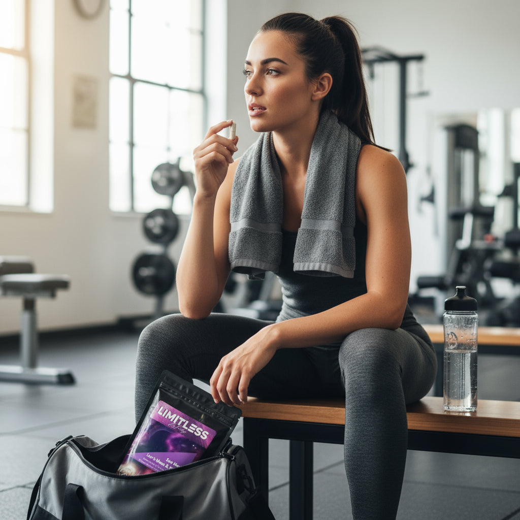 💊 Limitless By Patsys Capsules – Sea Moss, Lion’s Mane & Shilajit Blend