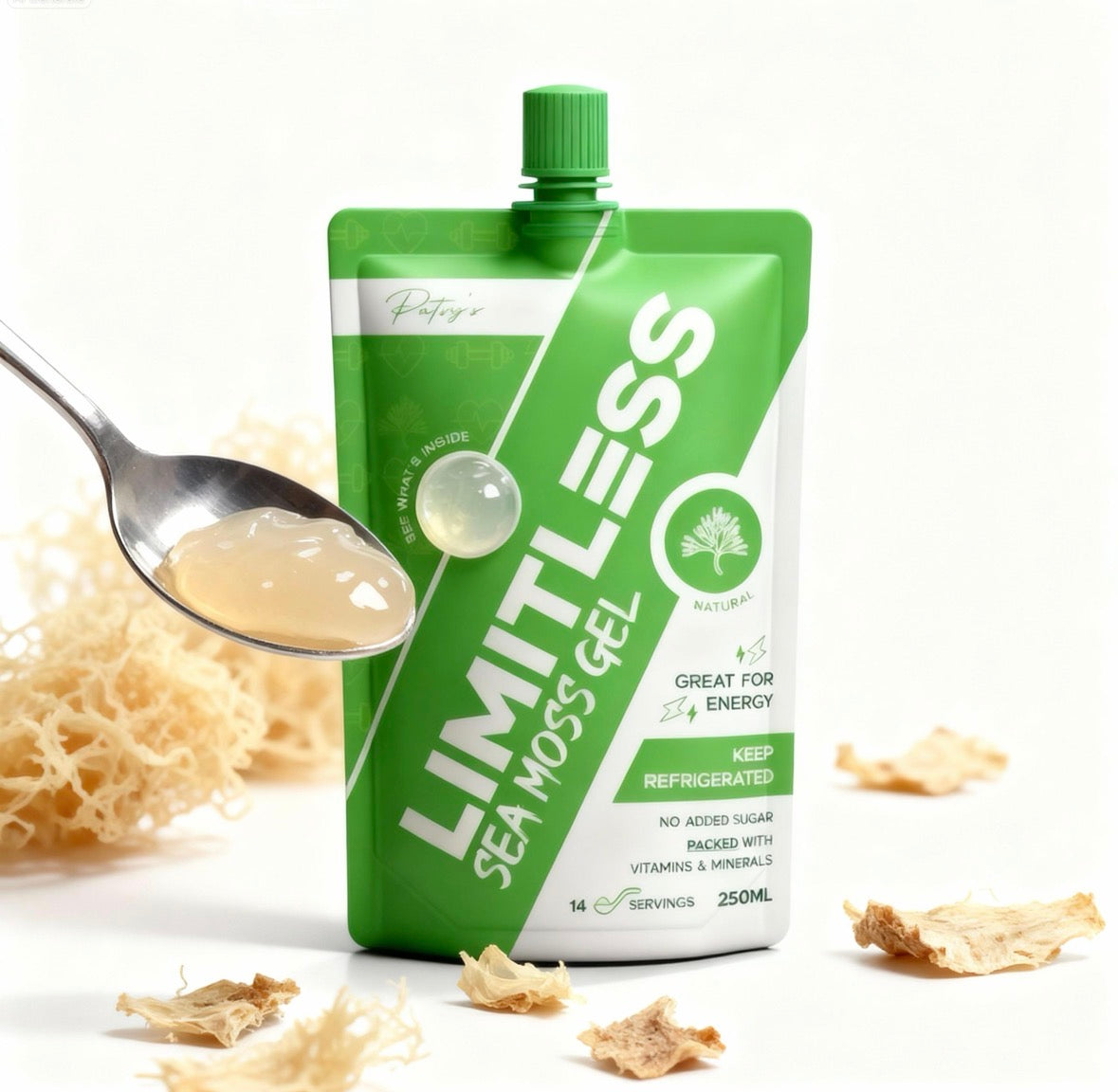 🌱 Limitless Natural Sea Moss Gel 250ML — The Foundation