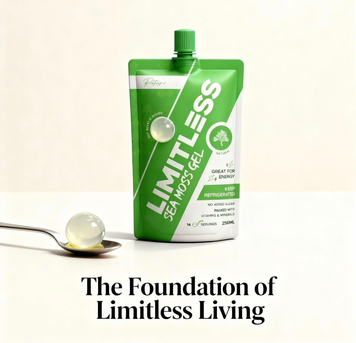 🌱 Limitless Natural Sea Moss Gel 250ML — The Foundation