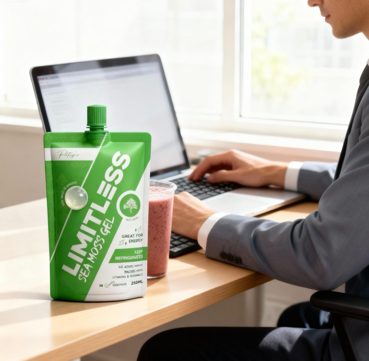 🌱 Limitless Natural Sea Moss Gel 250ML — The Foundation