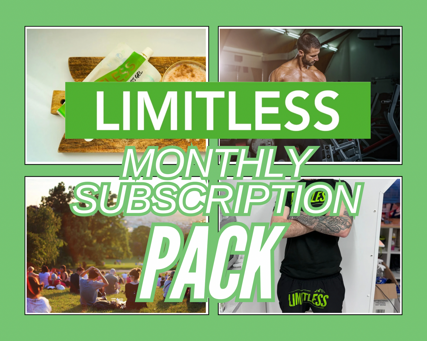 LIMITLESS SUBSCRIPTION - X4 250ML SACHETS MONTHLY